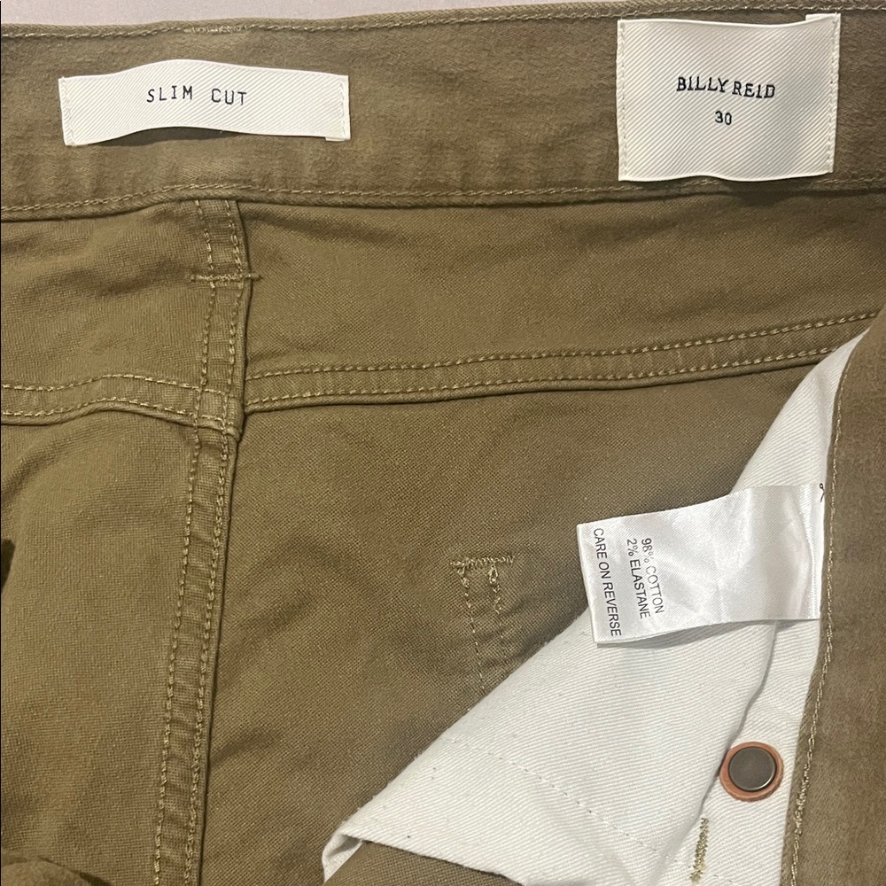 BILLY REID slim cut Casual Pants - Picture 7 of 11